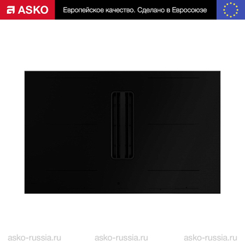 Варочная панель со встроенной вытяжкой Asko HIHD854MM - Встраиваемая бытовая техника для кухни
