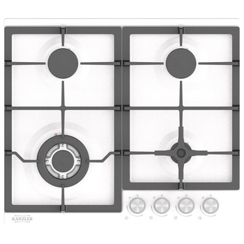 Варочная поверхность Kanzler KM 516 W - Встраиваемая бытовая техника для кухни