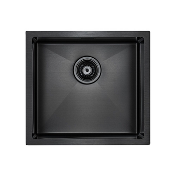 Мойка Paulmark ALLER 48 UNI, PM804844-GM, вороненая сталь PVD - Встраиваемая бытовая техника для кухни