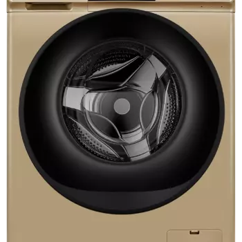 Стиральная машина HIBERG i-DDQ6 - 712 G Цвет: золотой - Встраиваемая бытовая техника для кухни