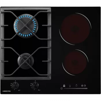 Варочная поверхность HIBERG VM 6021 B Цвет: черный - Встраиваемая бытовая техника для кухни