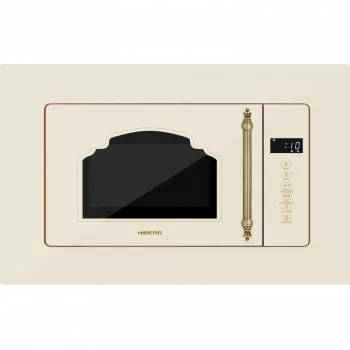 Встраиваемая микроволновая печь HIBERG i-VM 6502 YR Цвет: бежевое стекло - Встраиваемая бытовая техника для кухни