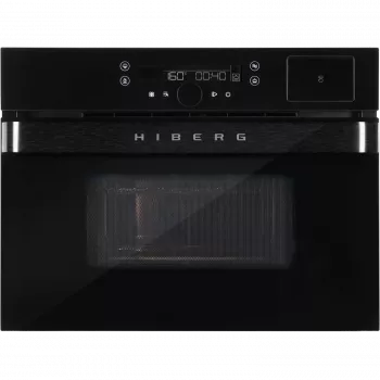 Духовой шкаф с СВЧ HIBERG MS-VM 5115 B SMART Цвет: черный - Встраиваемая бытовая техника для кухни