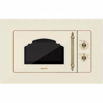 Встраиваемая микроволновая печь HIBERG i-VM 6501 YR Цвет: бежевое стекло - Встраиваемая бытовая техника для кухни