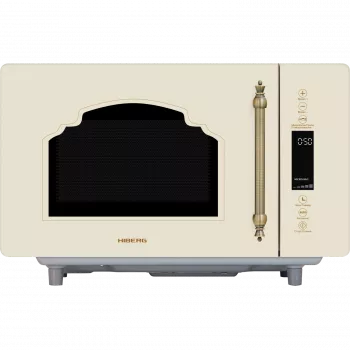 Микроволновая печь HIBERG i-VM 4588 YR Цвет: бежевое стекло - Встраиваемая бытовая техника для кухни
