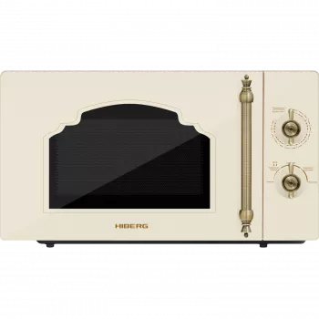 Микроволновая печь HIBERG i-VM 4288 YR Цвет: бежевое стекло - Встраиваемая бытовая техника для кухни