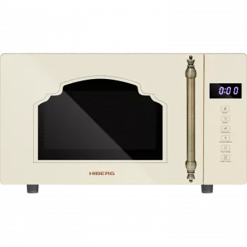 Микроволновая печь HIBERG i-VM 4088 YR Цвет: бежевое стекло - Встраиваемая бытовая техника для кухни