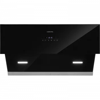 Наклонная вытяжка HIBERG VM 90131 B Цвет: черный - Встраиваемая бытовая техника для кухни