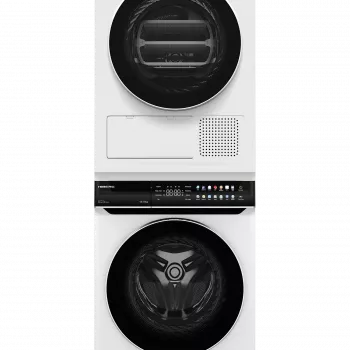 Блок контактов в шапкеКомбинация Стиральная машина HIBERG i-DDQ11 - 1014 W + Сушильная машина HIBERG HDQ11 - 10 W Цвет: белый - Встраиваемая бытовая техника для кухни