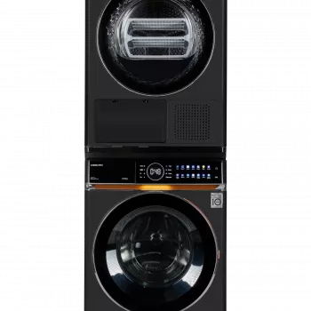 Комбинация Стиральная машина HIBERG i-DDQ10 - 814 B + Сушильная машина HIBERG HDQ11 - 10 B Цвет: черный - Встраиваемая бытовая техника для кухни