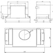 Кухонная вытяжка AKPO WK-6 Neva glass 60 см нержавейка / белый - Встраиваемая бытовая техника для кухни 