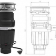 Измельчитель пищевых отходов BoneCrusher 610 - Встраиваемая бытовая техника для кухни 