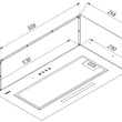 Кухонная вытяжка встраиваемая AKPO WK-11 Mio glass 60 белый - Встраиваемая бытовая техника для кухни 