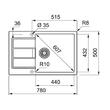 Кухонная мойка 78 см Franke Sirius 2.0 S2D 611-78 белая - Встраиваемая бытовая техника для кухни 