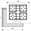 Варочная поверхность газовая AKPO PGA 604 BGC WH - Встраиваемая бытовая техника для кухни 