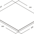 Варочная поверхность индукционная AKPO PIA 6094012CC BL - Встраиваемая бытовая техника для кухни 
