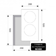 Индукционная поверхность LEX EVI 320-2 BL  - Встраиваемая бытовая техника для кухни 
