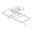 Варочная панель газовая LEX GVG 325 BBL  - Встраиваемая бытовая техника для кухни 