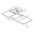 Варочная панель газовая LEX GVG 433 BBL  - Встраиваемая бытовая техника для кухни 