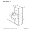 Микроволновая печь встраиваемая LEX BIMO 20.07 BL  - Встраиваемая бытовая техника для кухни 