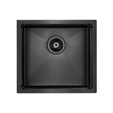 Мойка Paulmark ALLER 48 UNI, PM804844-GM, вороненая сталь PVD - Встраиваемая бытовая техника для кухни 