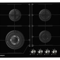 Варочная поверхность газовая AKPO PGA 604 HGC-T BL - Встраиваемая бытовая техника для кухни 