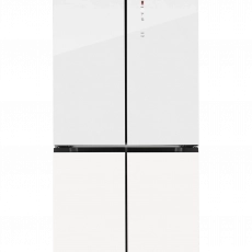 Холодильник HIBERG RFQ-600DX NFGW Inverter Цвет: белое стекло - Встраиваемая бытовая техника для кухни 