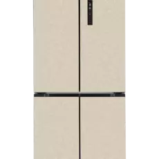 Холодильник HIBERG RFQ-600DX NFYm Inverter Цвет: бежевый мрамор - Встраиваемая бытовая техника для кухни 