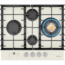 Варочная поверхность HIBERG VM 6145 RY Цвет: бежевый - Встраиваемая бытовая техника для кухни 