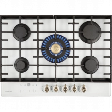 Варочная поверхность HIBERG VM 7155 W Цвет: белый - Встраиваемая бытовая техника для кухни 