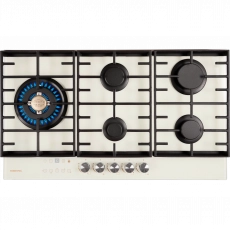 Варочная поверхность HIBERG VM 9155 Y Цвет: бежевый - Встраиваемая бытовая техника для кухни 