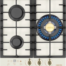 Варочная поверхность HIBERG VM 4235 Y Цвет: бежевый - Встраиваемая бытовая техника для кухни 