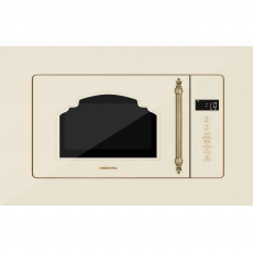 Встраиваемая микроволновая печь HIBERG i-VM 6502 YR Цвет: бежевое стекло - Встраиваемая бытовая техника для кухни 