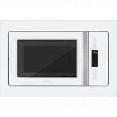 Встраиваемая микроволновая печь HIBERG VМ 8505 W Цвет: белое стекло - Встраиваемая бытовая техника для кухни 