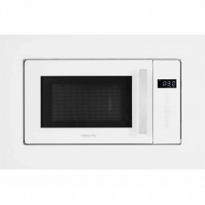 Встраиваемая микроволновая печь HIBERG i-VM 6502 W Цвет: белое стекло - Встраиваемая бытовая техника для кухни 