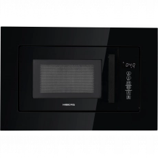 Встраиваемая микроволновая печь HIBERG i-VM 6502 B Цвет: черное стекло - Встраиваемая бытовая техника для кухни 