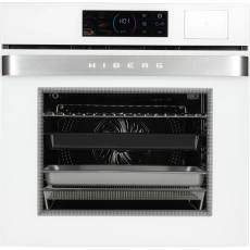 Духовой шкаф HIBERG S-VM 6415 W SMART Цвет: белый - Встраиваемая бытовая техника для кухни 