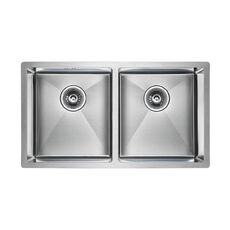 Мойка Paulmark GERBERG 78/2 UNI, PM237844-BS, нержавеющая сталь - Встраиваемая бытовая техника для кухни 