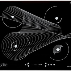 Варочная панель Krona MERIDIANA 60 BL - Встраиваемая бытовая техника для кухни 