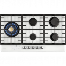 Варочная поверхность HIBERG VM 9155 W Цвет: белый - Встраиваемая бытовая техника для кухни 