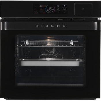 Духовой шкаф HIBERG S-VM 6415 B SMART Цвет: черный - Встраиваемая бытовая техника для кухни 