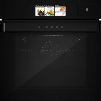 Духовой шкаф HIBERG S-VM 6615 B i-SMART Цвет: черный - Встраиваемая бытовая техника для кухни 