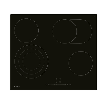 Варочная панель электрическая LEX EVH 642D BL  - Встраиваемая бытовая техника для кухни 