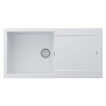Мойка Paulmark EXTENSIO 99, PM989950-WH, White - Встраиваемая бытовая техника для кухни 